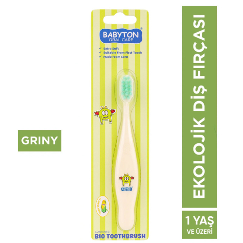 Babyton Ekolojik Diş Fırçası - Griny - 2