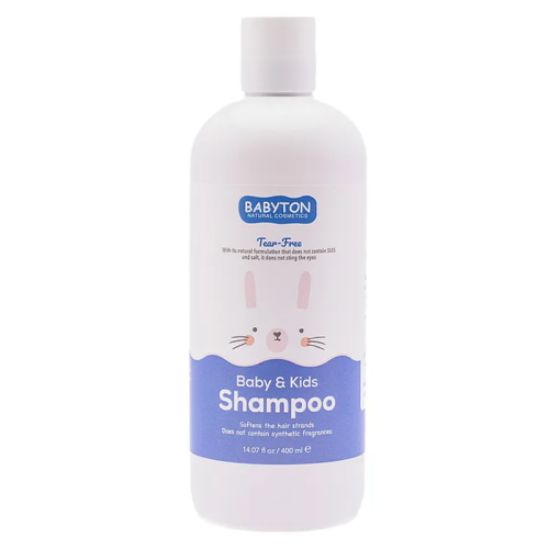 Babyton Göz Yakmayan Doğal Bebek ve Çocuk Şampuanı 400 ml - 1
