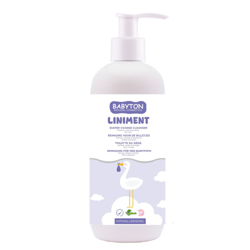 Babyton Liniment Diaper Change Cleanser 400 ml - 1
