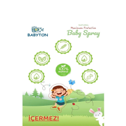 Babyton Organik ve Doğal İçerikli Vücut Koruyucu Sprey 100 ml - 2