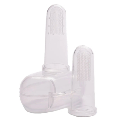 Babyton Silikon İkili Parmak Fırça - 1