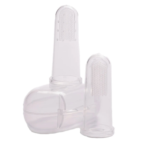 Babyton Silikon İkili Parmak Fırça - Babyton