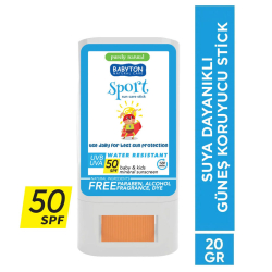 Babyton Suya Dayanıklı Spf 50 Güneş Koruyucu Stick 20 gr - 2