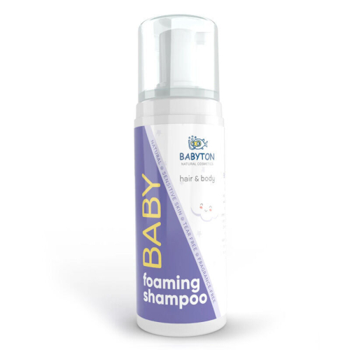 Babyton Yenidoğan Doğal ve Organik Köpük Şampuanı 150 ml - Babyton