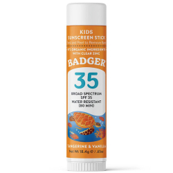 Badger Clear Zinc Çocuk Güneş Kremi Stick SPF 35 18.4 gr - 1