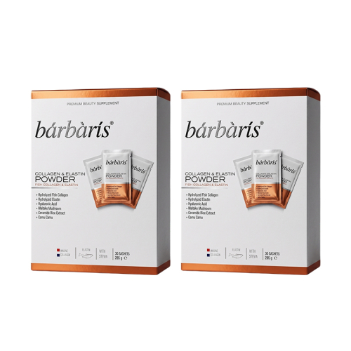 Barbaris Kolajen Elastin Powder 30x2 Saşe - Shaker Hediyeli - Barbaris