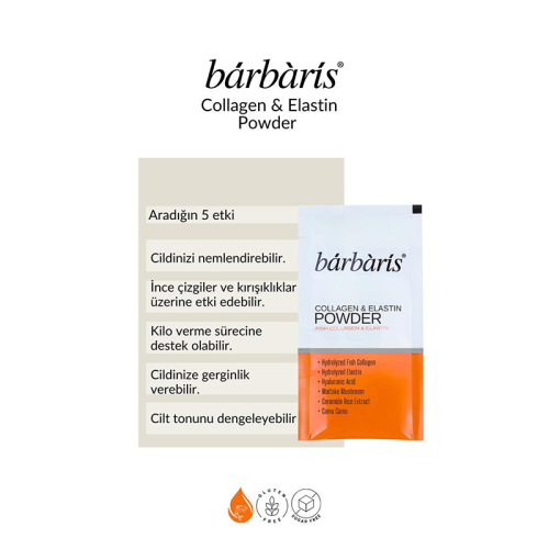 Barbaris Collagen ve Elastin Powder 30 Saşe 2 Paket - 3