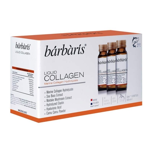 Barbaris Liquid Collagen Takviye Edici Gıda 50 ml 10 adet - Barbaris