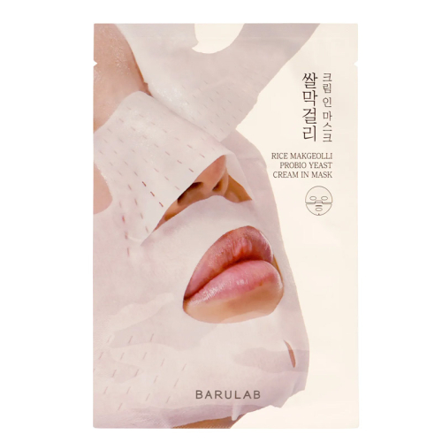 Barulab Rice Makgeolli Probio Yeast Cream In Mask 5x40 gr - Barulab