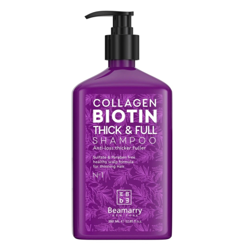 Beamarry Collagen Biotin Thick Full Shampoo 380 ml - Beamarry