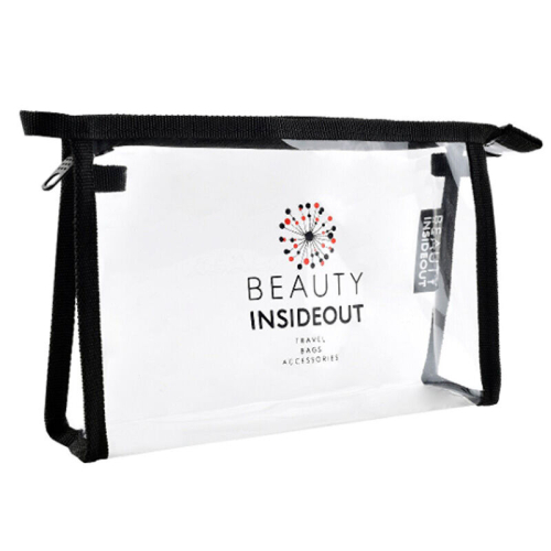 Beauty Insideout Şeffaf Güzellik ve Makyaj Çantası - Orta Boy - 1