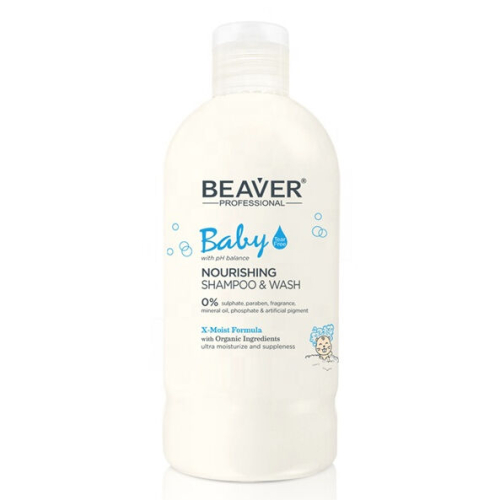 Beaver Baby Nourishing Shampoo Wash 300 ml - Beaver