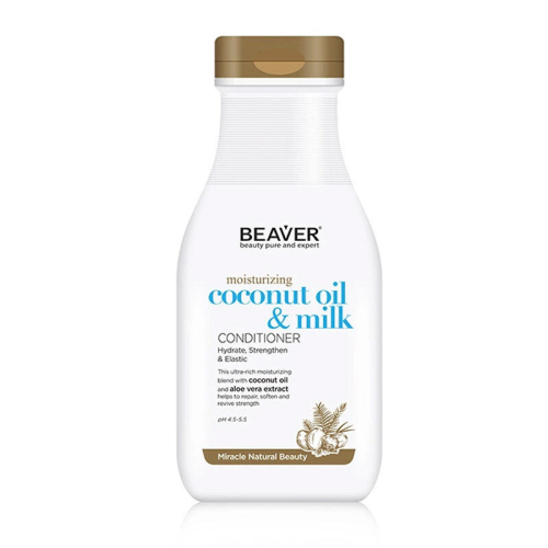 Beaver Coconut Oil Milk Moisturizing Saç Bakım Kremi 350 ml - 1
