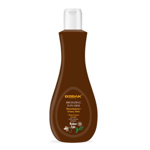 Bebak Kakao Özlü Güneş Bakım Sütü 215 ml - Bebak