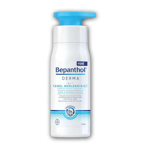 Bepanthol Derma Temel Nemlendirici Kuru Hassas Ciltler Losyon 400 ml - Bepanthol