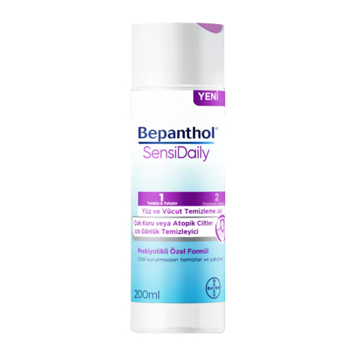 Bepanthol SensiDaily Yüz ve Vücut Temizleme Jeli 200 ml - Bepanthol