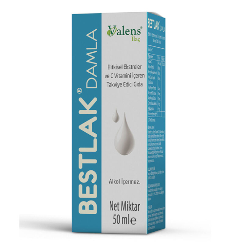 Bestlak Bitkisel Ekstreler İçeren Takviye Edici Gıda 50 ml - Valens