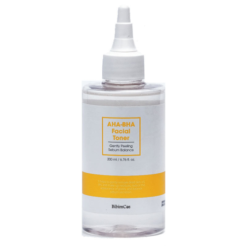 Bibimcos AHA-BHA Facial Toner 200 ml - Bibimcos