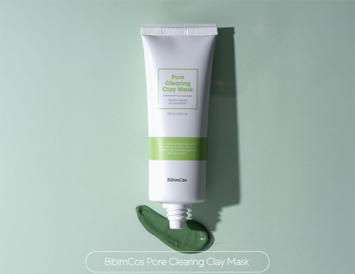 Bibimcos Pore Clearing Clay Mask 100 ml - 3