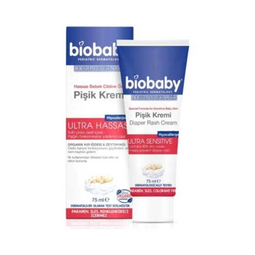 Biobaby Pişik Kremi 75 ml - Biobaby
