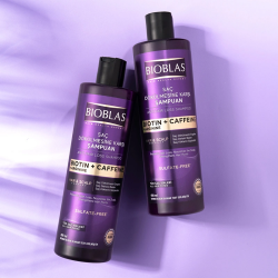 Bioblas Saç Dökülmesine Karşı Biotin ve Kafein İçeren Şampuan 400 ml - 4