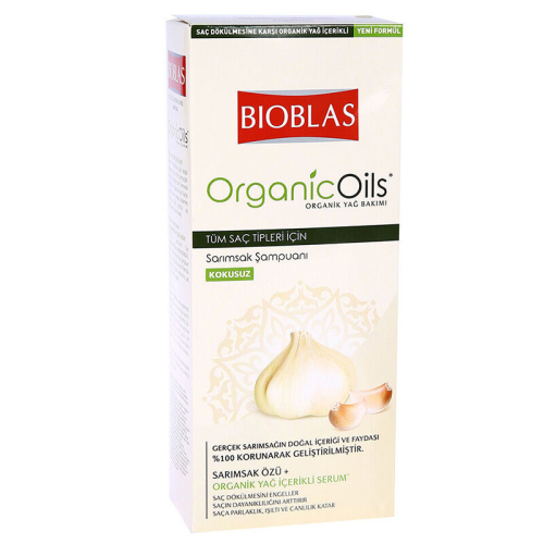 Bioblas Sarımsak Şampuanı Tüm Saç Tipleri İçin (Kokusuz) 360ml - 1