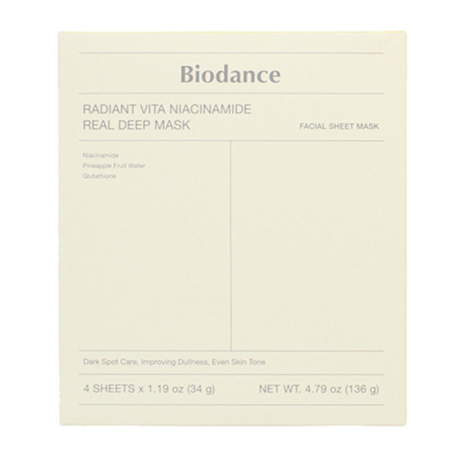 Biodance Radiant Vita Niacinamide Reel Deep Mask 34 gr - Biodance