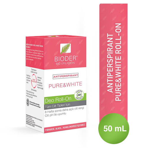 Bioder Antiperspirant Deo Roll On 50 ml - Bioder