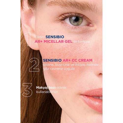 Bioderma Sensibio AR+ CC Cream SPF50+ Light 40 ml - 4