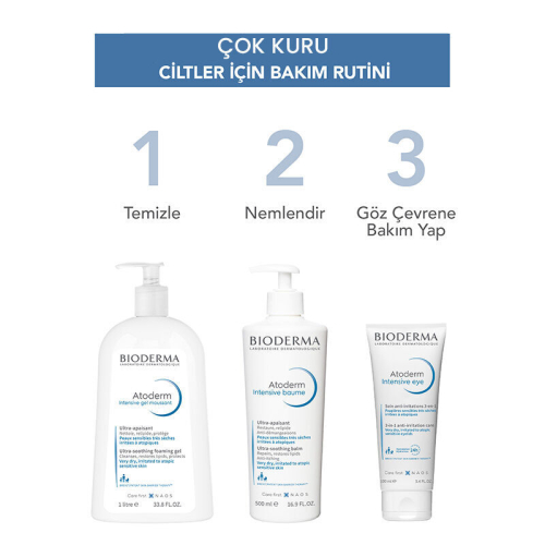 Bioderma Atoderm Intensive Atoderm Göz Çevresi Kremi ve Temizleyici 100 ml - 5