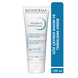 Bioderma Atoderm Intensive Atoderm Göz Çevresi Kremi ve Temizleyici 100 ml - 2