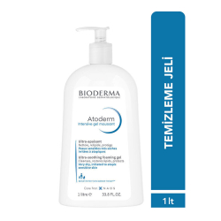 Bioderma Atoderm Intensive Foaming Gel 1 Litre - Yüz Yıkama Jeli - 1