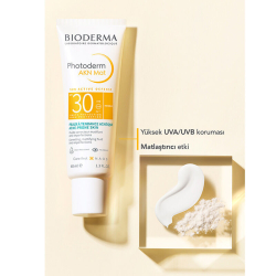 Bioderma Photoderm AKN MAT SPF 30 Güneş Koruyucu 40 ml - 2