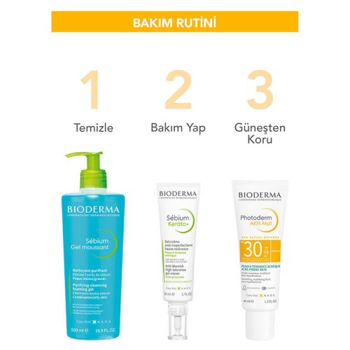 Bioderma Photoderm AKN MAT SPF 30 Güneş Koruyucu 40 ml - 3