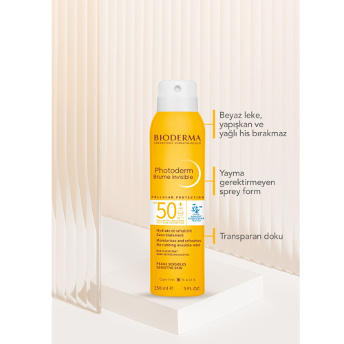 Bioderma Photoderm Brume Invisible Mist SPF 50+ 150 ml - 4