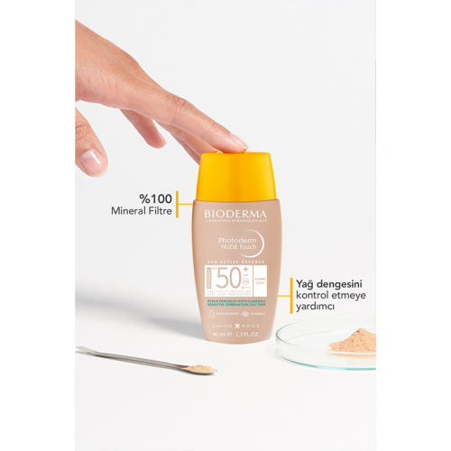 Bioderma Photoderm Nude Touch SPF50+ Light 40 ml - 5