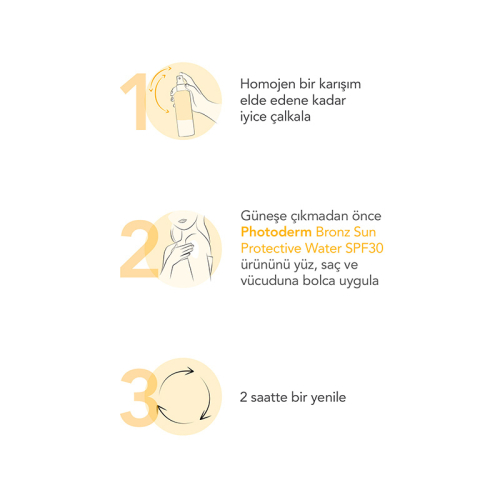 Bioderma Photoderm Bronz Sun Protective Water SPF30 200 ml - 7