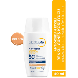 Bioderma Photoderm XDefense Spf50+ Tüm Cilt Tipleri İçin Renkli Güneş Kremi 40 ml - Golden - 2
