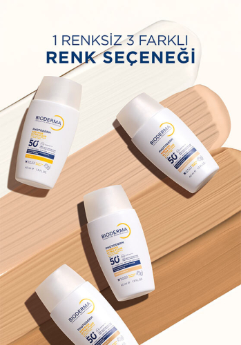 Bioderma Photoderm XDefense Spf50+ Tüm Cilt Tipleri İçin Renkli Güneş Kremi 40 ml - Golden - 6