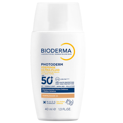 Bioderma Photoderm XDefense Spf50+ Tüm Cilt Tipleri İçin Renkli Güneş Kremi 40 ml - Golden - Bioderma