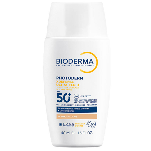 Bioderma Photoderm XDefense Spf50+ Tüm Cilt Tipleri İçin Renkli Güneş Kremi 40 ml - Light - Bioderma