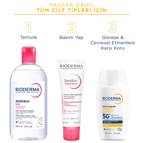 Bioderma Photoderm XDefense Spf50+ Tüm Cilt Tipleri İçin Renksiz Güneş Kremi 40 ml - 7