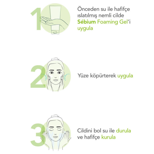 Bioderma Sebium Foaming Cilt Temizleme Jeli 500 ml - 5