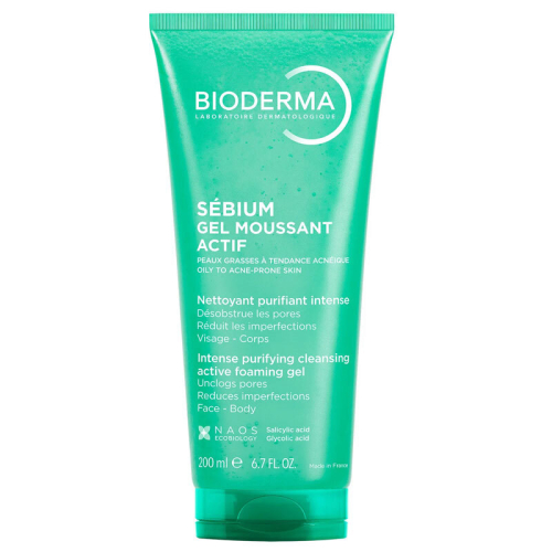 Bioderma Sebium Foaming Gel Active 200 ml - Bioderma
