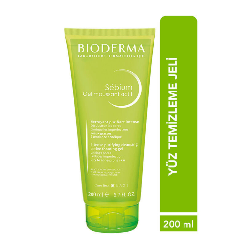 Bioderma Sebium Foaming Gel Active 200 ml - 2