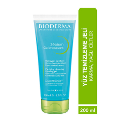 Bioderma Sebium Foaming Temizleme Jeli 200 ml - 1