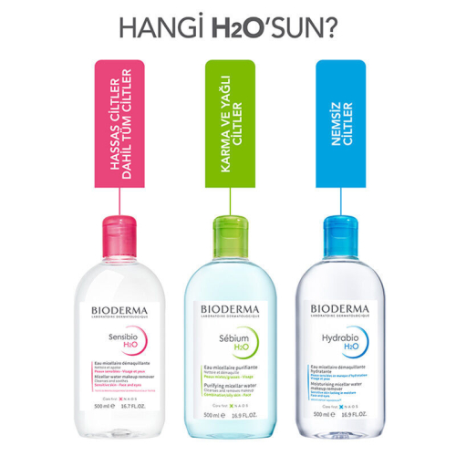 Bioderma Sebium H2O Yüz ve Makyaj Temizleme Suyu 500 ml - 5