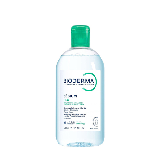 Bioderma Sebium H2O Yüz ve Makyaj Temizleme Suyu 500 ml - Bioderma