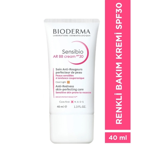 Bioderma Sensibio AR BB Cream Spf30 (Light) 40ml - Bioderma