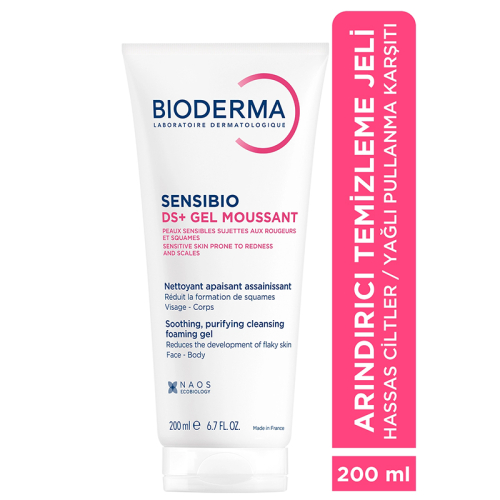 Bioderma Sensibio DS+ Foaming Cilt Temizleme Jeli 200 ml - 2
